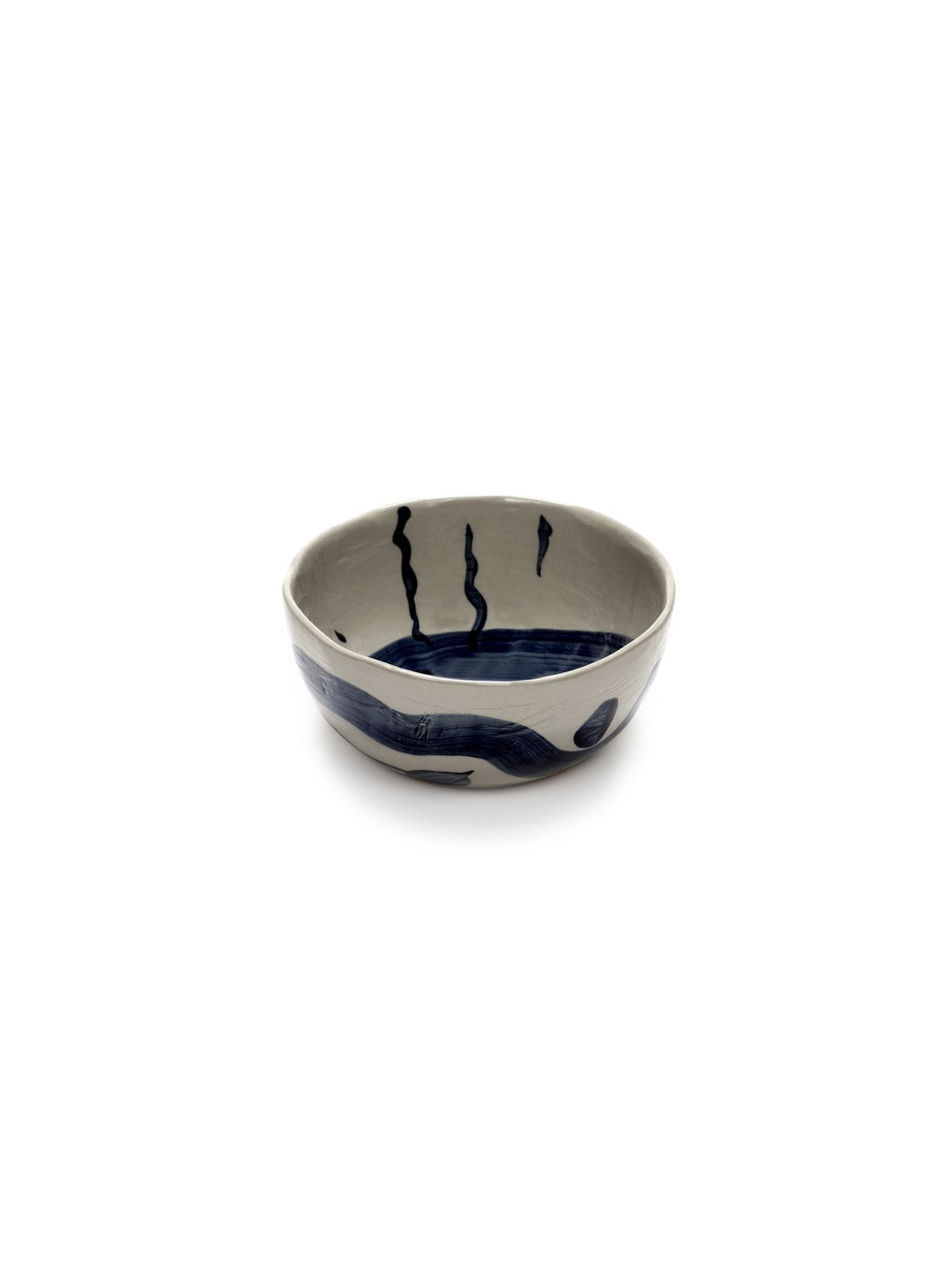 Serax - Marie Michielssen - Soepkom Beige/Blauw Sophia - Set van 2