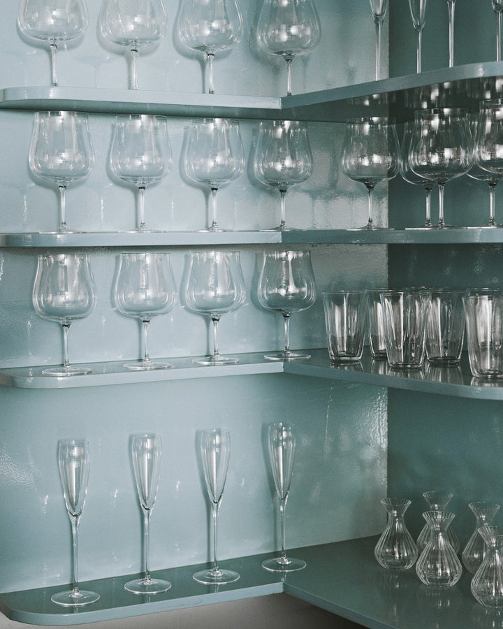 Serax - Sergio Herman - Champagneglas Silhouette - Set van 4