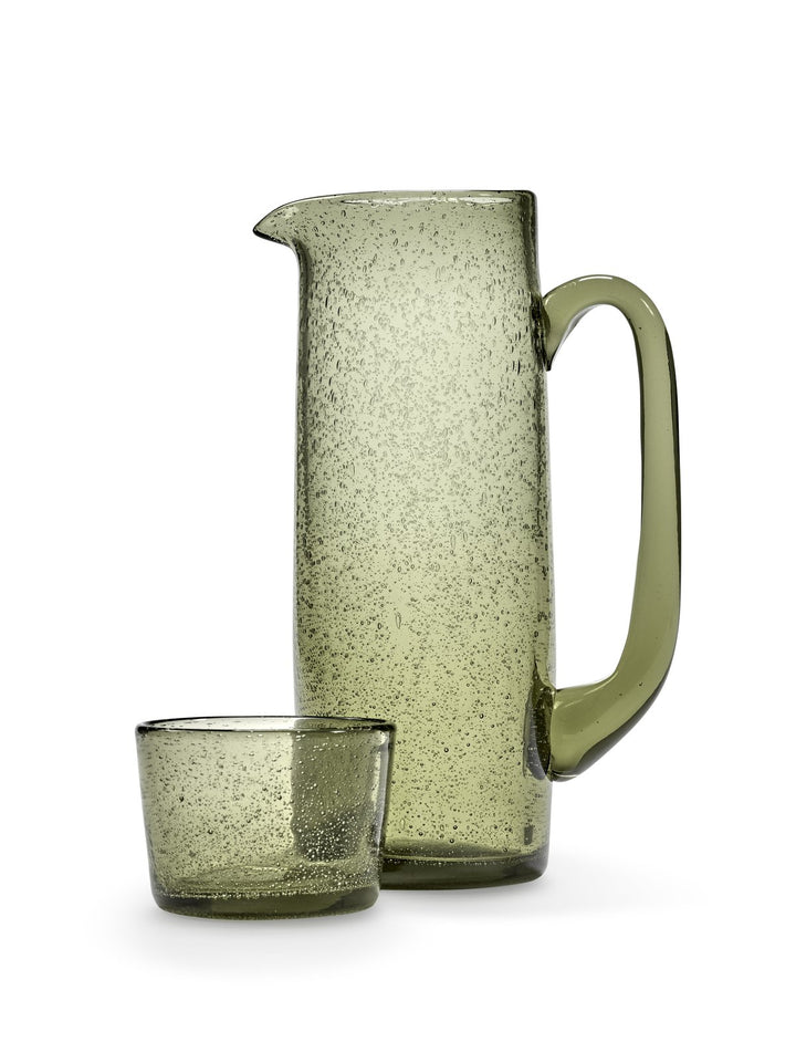 Serax - Pascale Naessens - Drinkglazen Tumbler Groen Verde Lanza - Set van 4