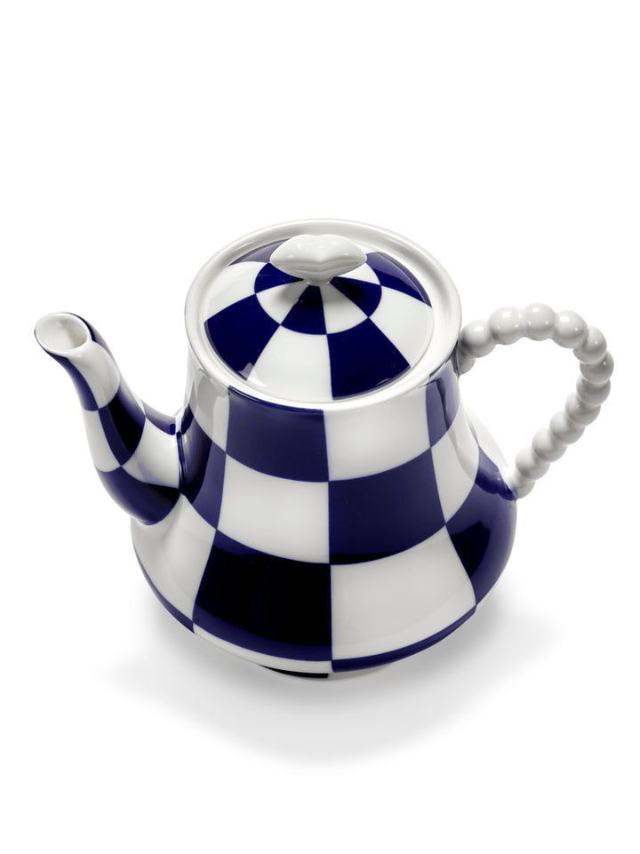 Serax - Wouters &amp; Hendrix - Theepot Blauw Wit