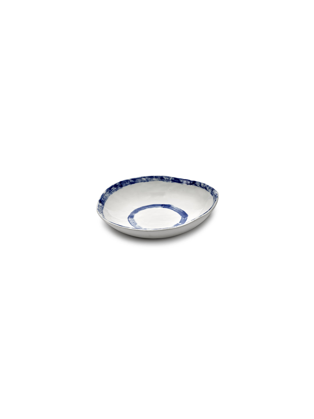 Serax - Annebet Philips - Serveerkom Wit Blauw 01 Line-up - Set van 2