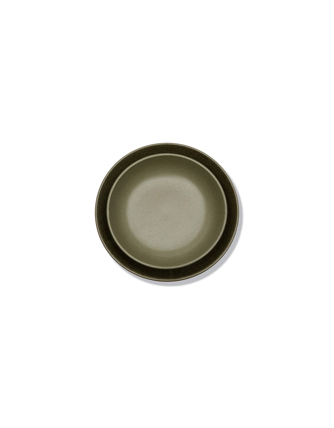 Serax - Sergio Herman - Diep Bord S Camo Green Surface - Set van 4