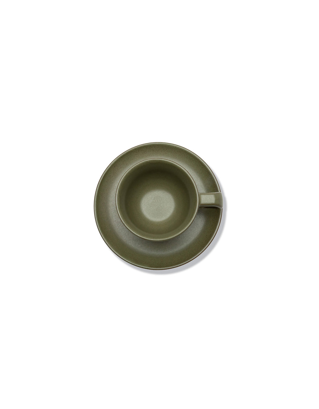 Serax - Sergio Herman - Cappuccinokop + Schotel Camo Green - Set van 4