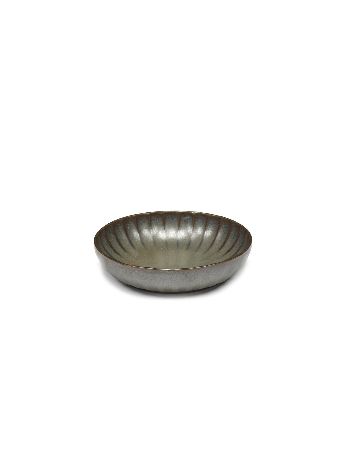 Serax - Sergio Herman - Hoog Bord XS Groen Inku - Set van 2