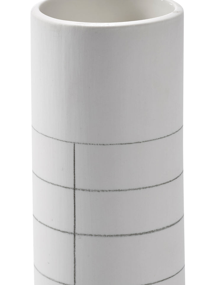 Serax - Claudia Schoemig - Vaas XS Wit/Grijs Graph - Set van 3