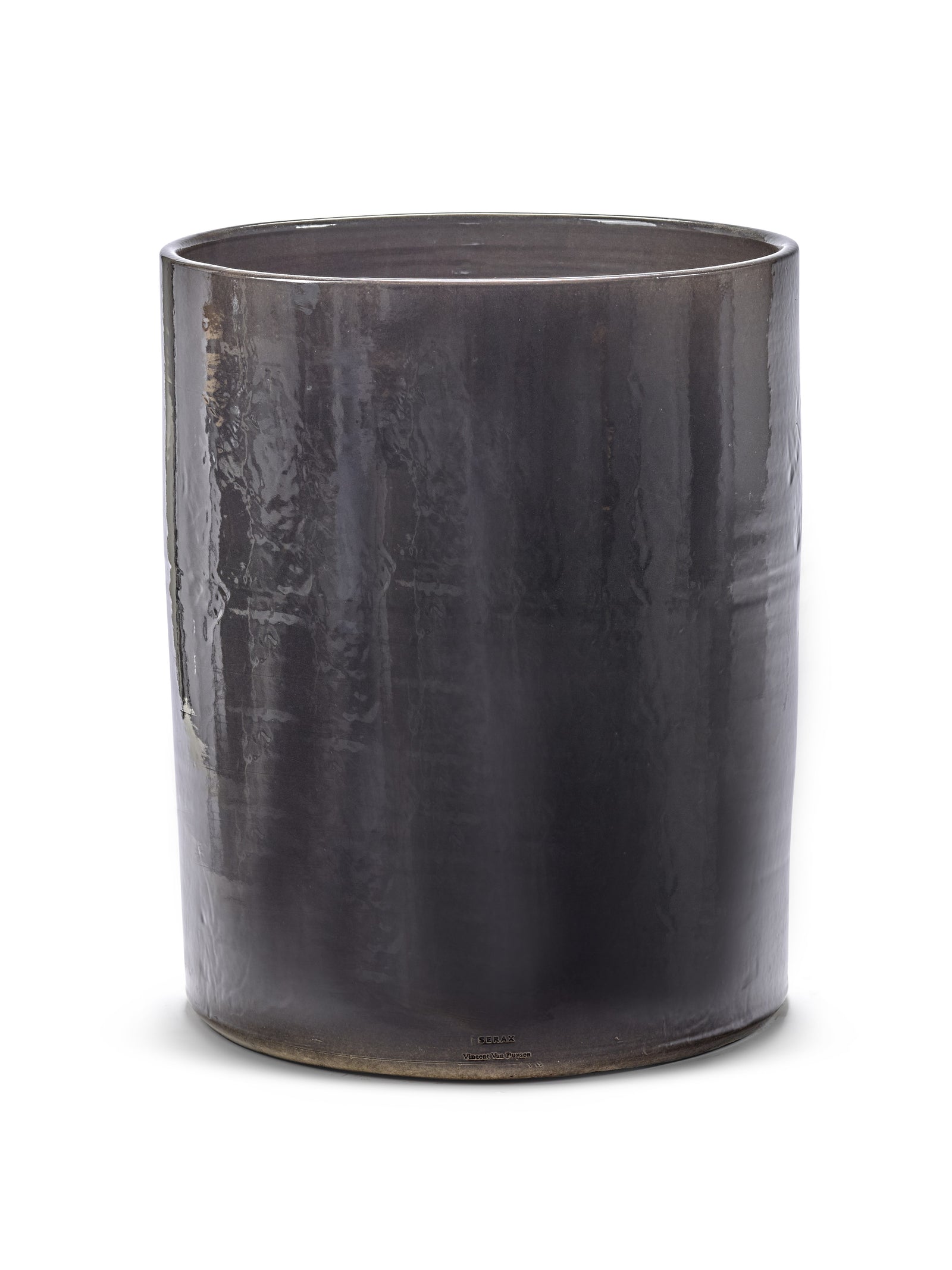 Serax - Vincent van Duysen - Bloempot Antraciet 08 Vaso