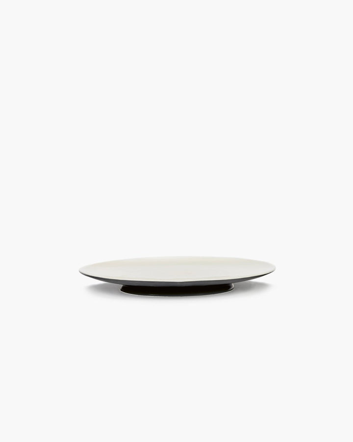 Serax - Ann Demeulemeester - Bord M Zwart/Wit Ra - Set van 2