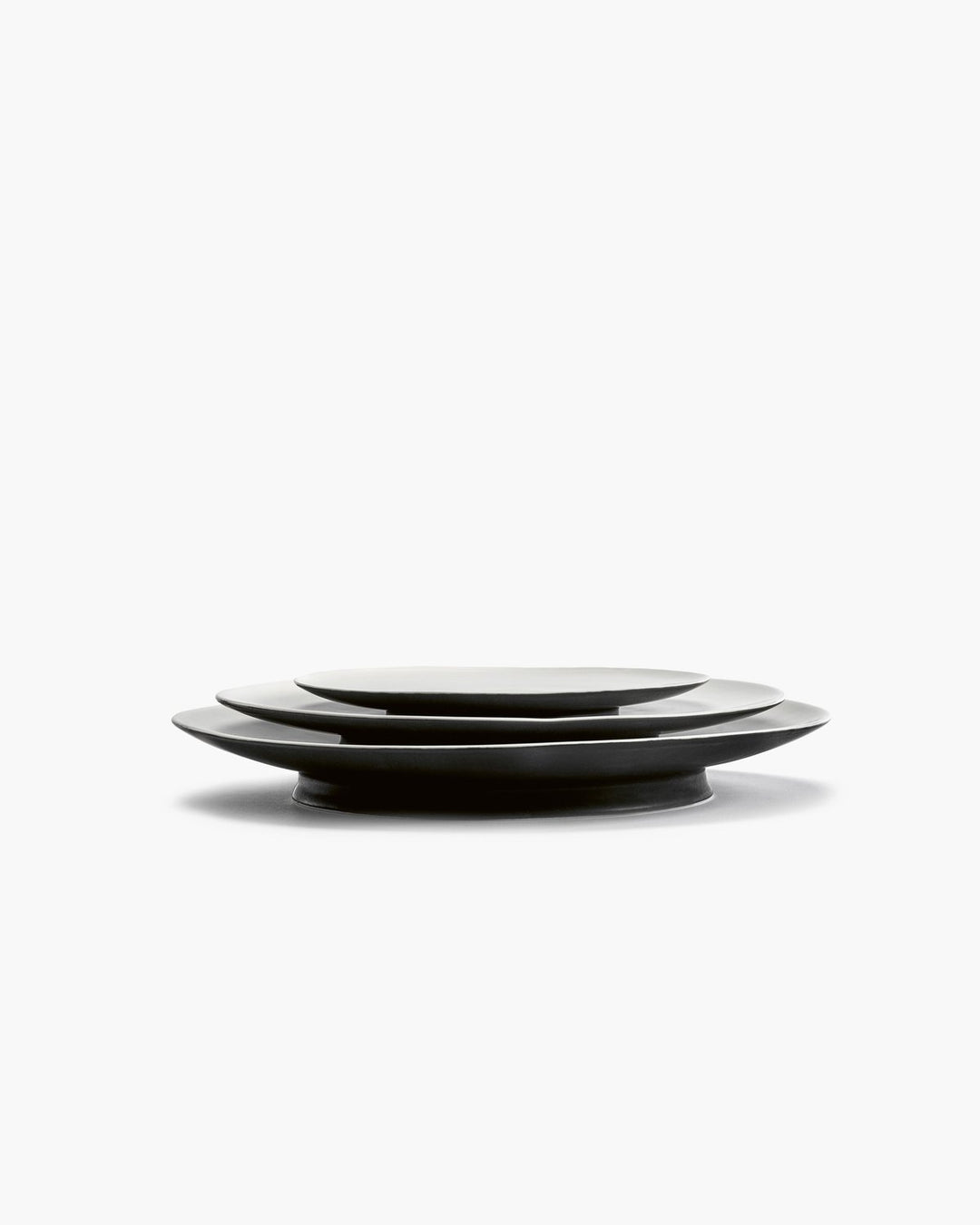 Serax - Ann Demeulemeester - Bord M Zwart/Wit Ra - Set van 2