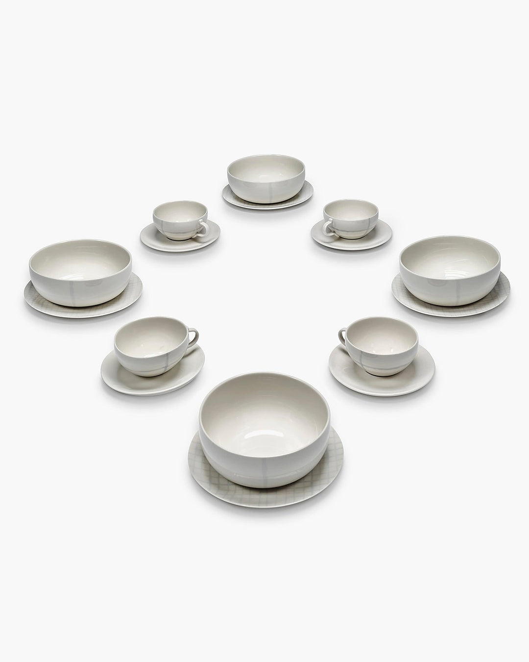 Serax - Kelly Wearstler - Serviesset 12 Stuks Alabaster Dune