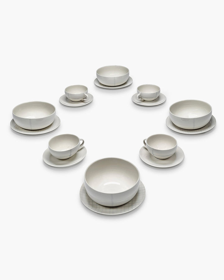 Serax - Kelly Wearstler - Serviesset 12 Stuks Alabaster Dune