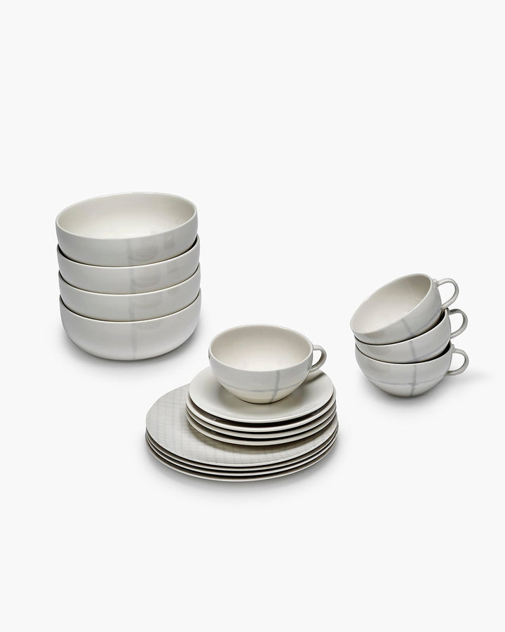 Serax - Kelly Wearstler - Serviesset 12 Stuks Alabaster Dune