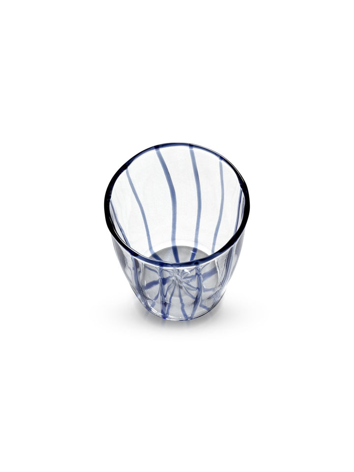 Serax - Waww La Table - Glas 02 Blauw Gigi - Set van 4