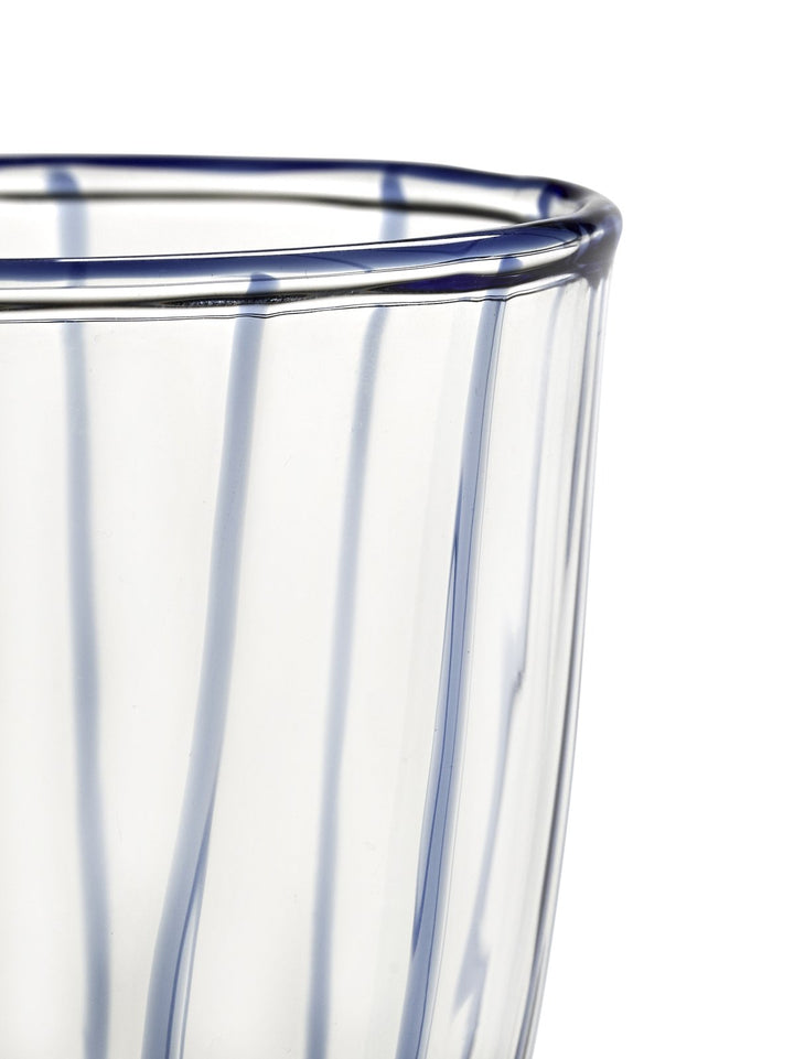 Serax - Waww La Table - Glas 02 Blauw Gigi - Set van 4