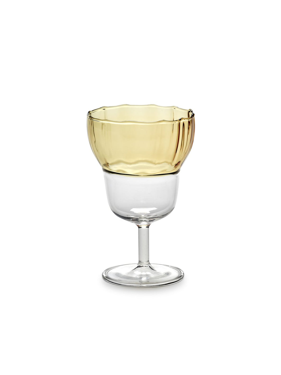 Serax - Waww La Table - Coupe 05 Geel Yam - Set van 4