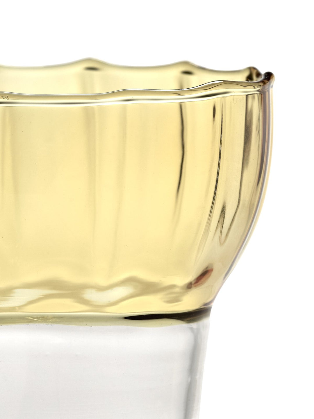 Serax - Waww La Table - Coupe 05 Geel Yam - Set van 4