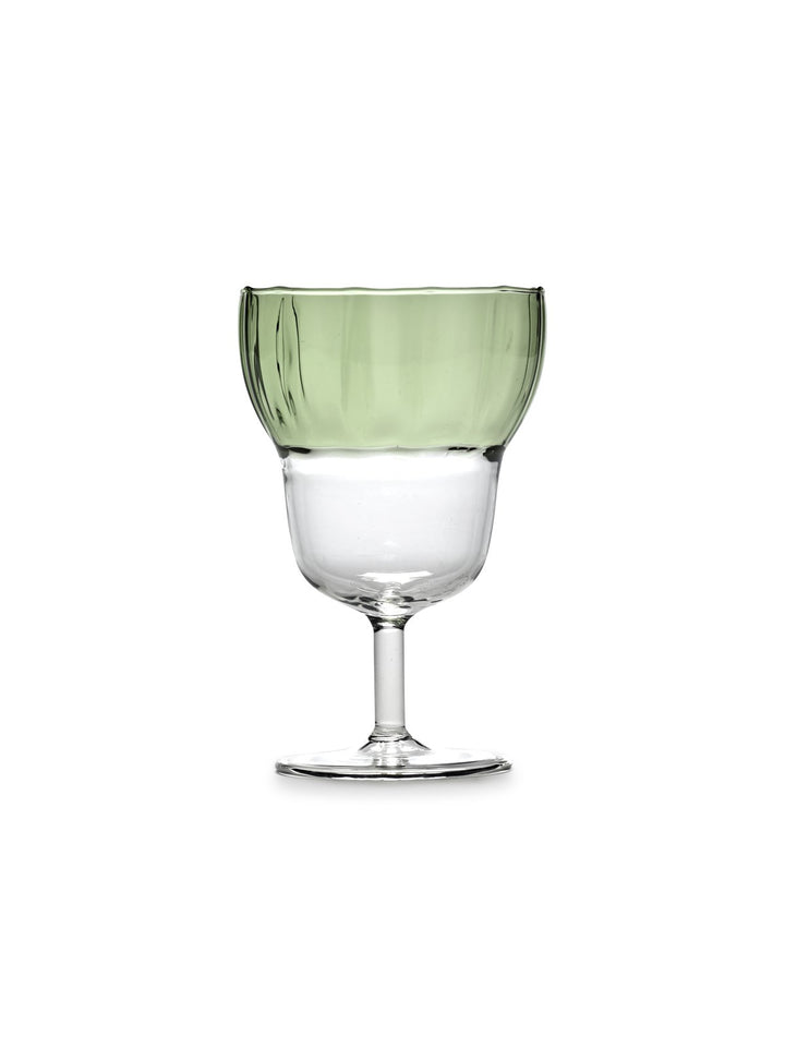 Serax - Waww La Table - Coupe 05 Groen Yam - Set van 4