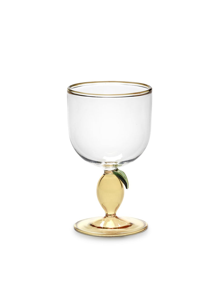 Serax - Waww La Table - Wine Glass 06 Geel Gigi - Set van 4