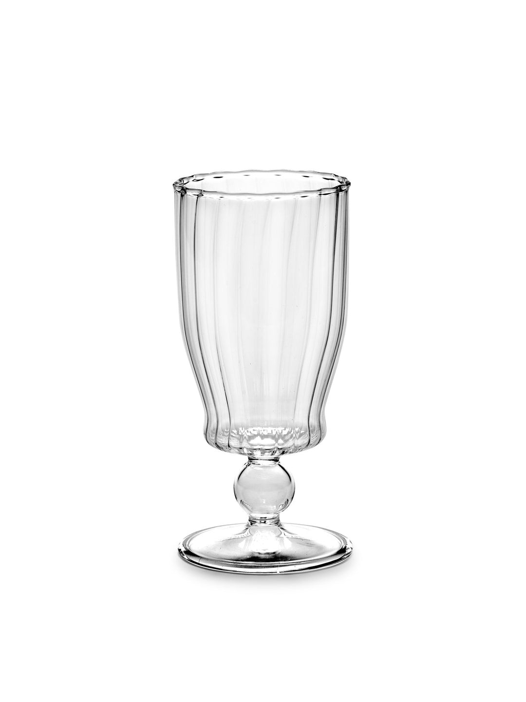 Serax - Waww La Table - Wine Glass 08 Transparant Bubble - Set van 4