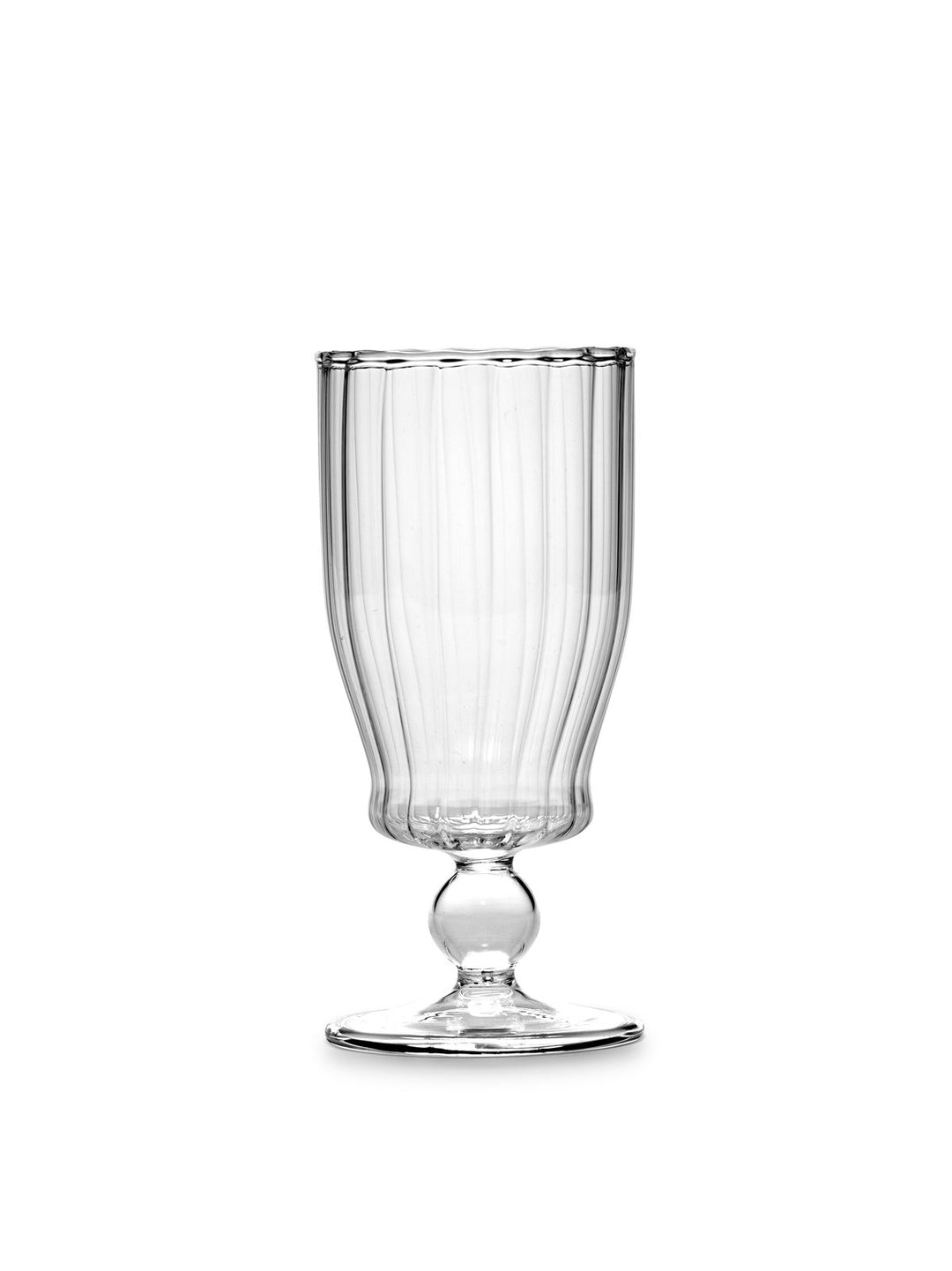 Serax - Waww La Table - Wine Glass 08 Transparant Bubble - Set van 4