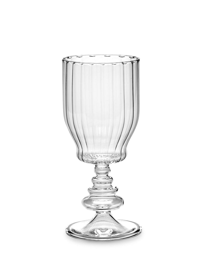 Serax - Waww La Table - Wine Glass 09 Transparant Bubble - Set van 4