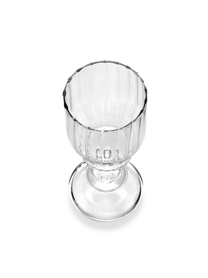 Serax - Waww La Table - Wine Glass 09 Transparant Bubble - Set van 4