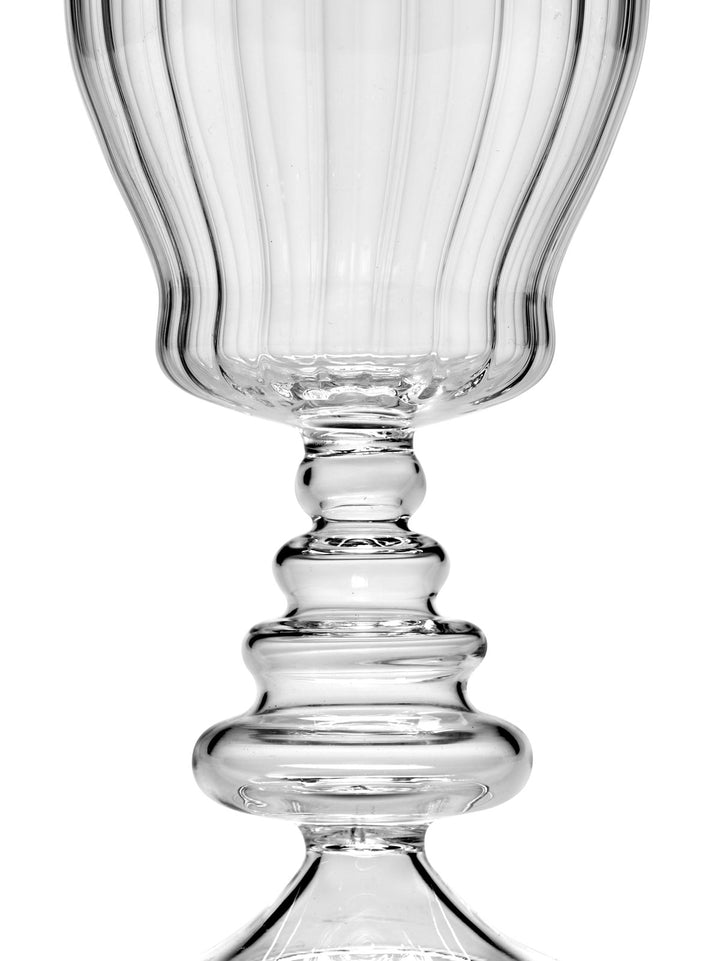 Serax - Waww La Table - Wine Glass 09 Transparant Bubble - Set van 4