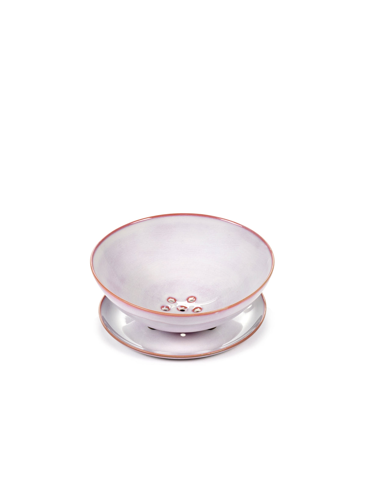 Serax - Anita Le Grelle - Vergiet S Light Pink met Schotel