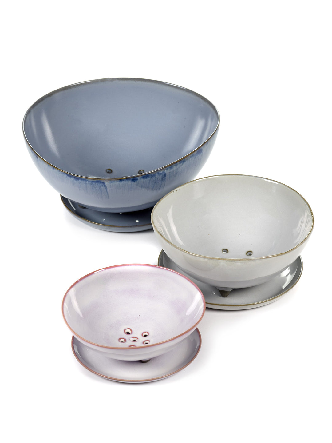 Serax - Anita Le Grelle - Vergiet L Light Blue met Schotel