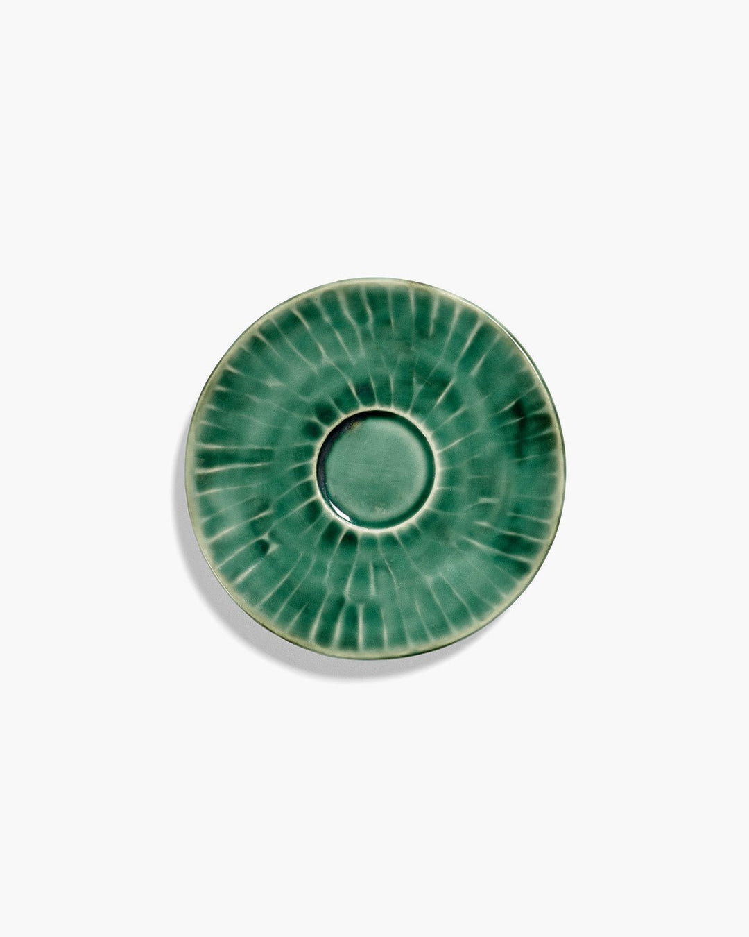Serax - Pascale Naessens - Schotel Espressokopje Groen Verde Lanza - Set van 2