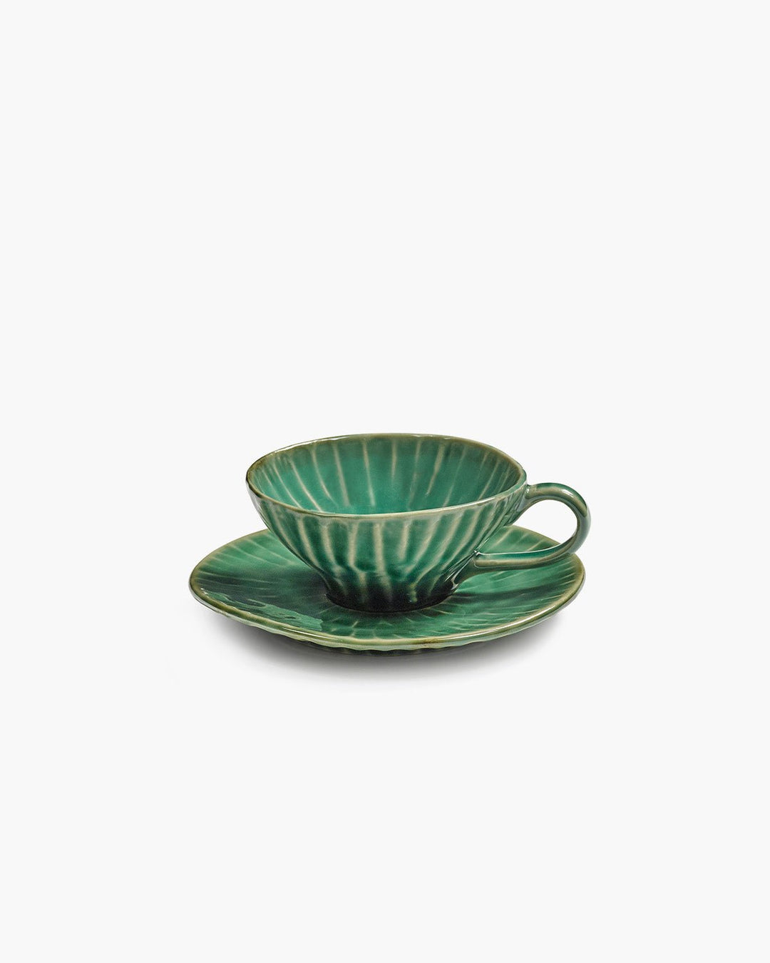 Serax - Pascale Naessens - Schotel Espressokopje Groen Verde Lanza - Set van 2