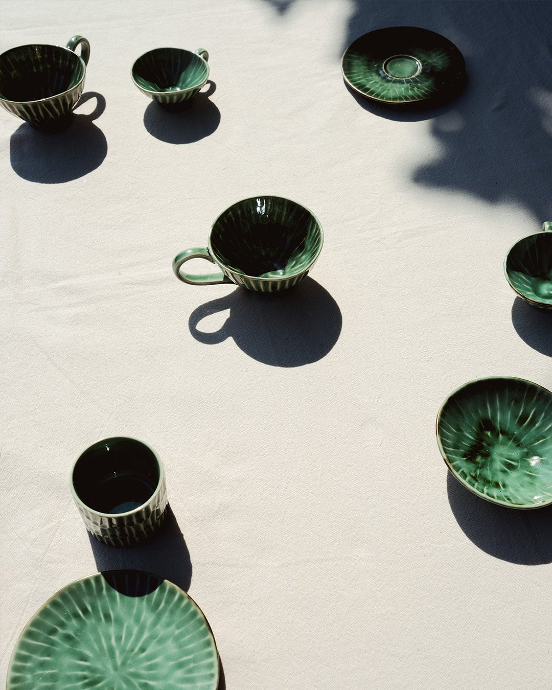 Serax - Pascale Naessens - Cappuccinokopje Groen Verde Lanza - Set van 2