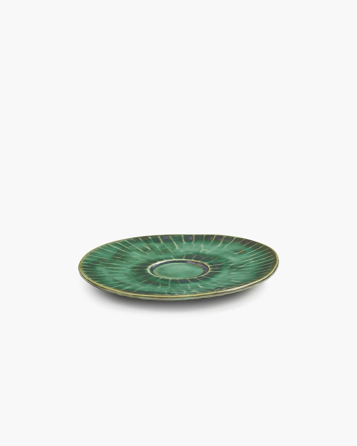 Serax - Pascale Naessens - Schotel Cappuccinokopje Groen Verde Lanza - Set van 2