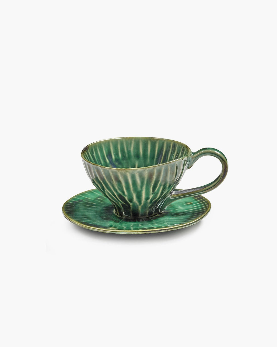 Serax - Pascale Naessens - Schotel Cappuccinokopje Groen Verde Lanza - Set van 2