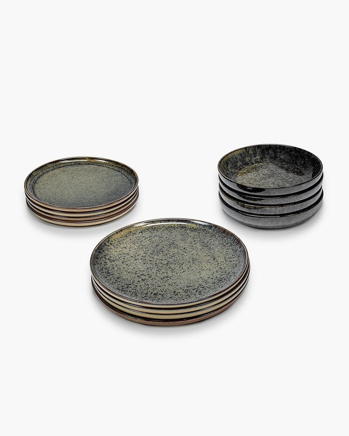 Serax - Sergio Herman - Serviesset 12 Stuks Wit Inku