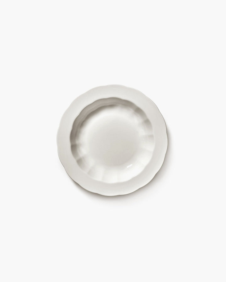 Serax - Sergio Herman - Hoog Bord S Wit Silhouette - Set van 4