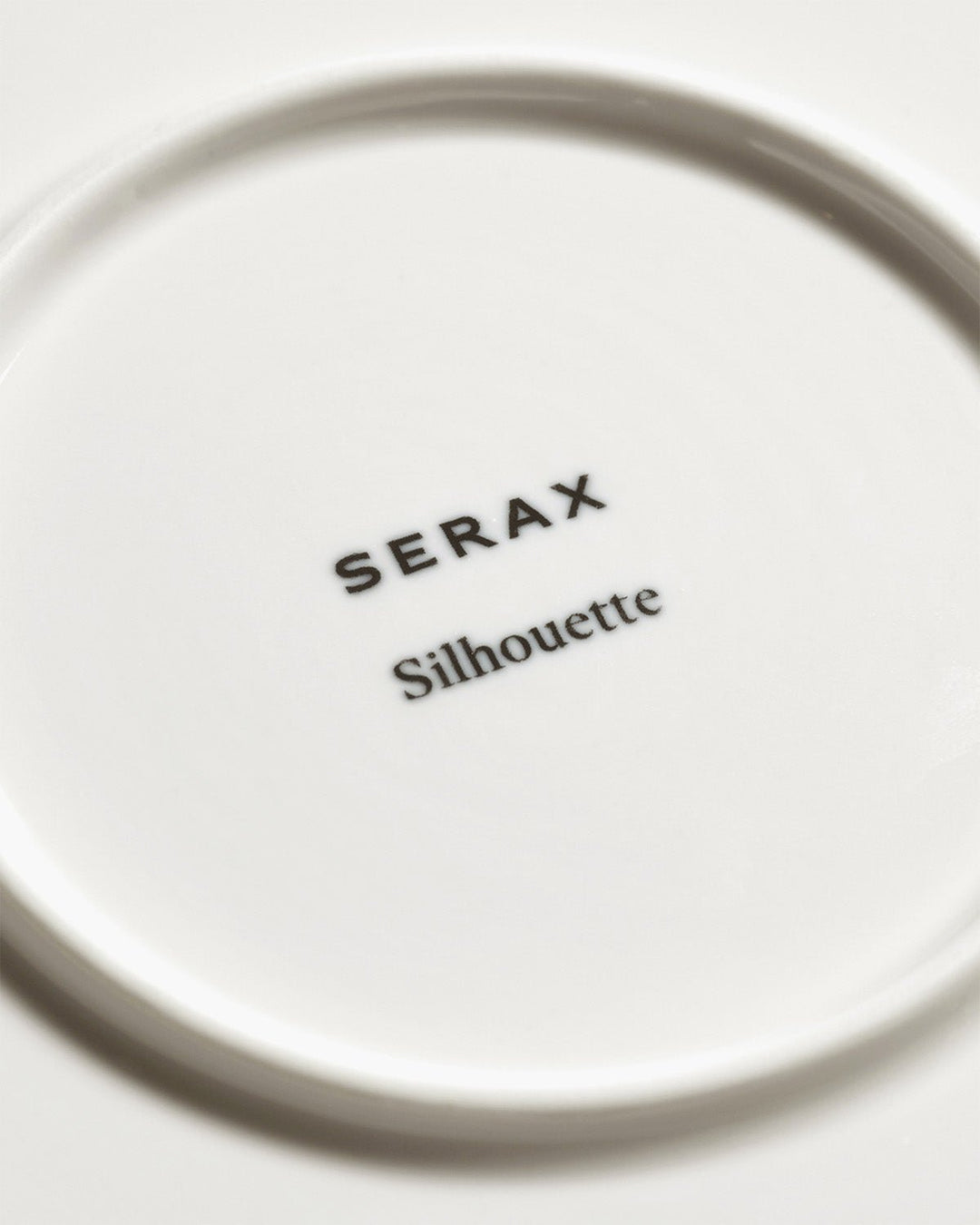 Serax - Sergio Herman - Hoog Bord L Wit Silhouette - Set van 4