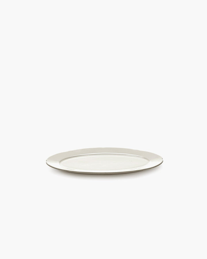 Serax - Sergio Herman - Ovaal Bord S Wit Silhouette - Set van 4