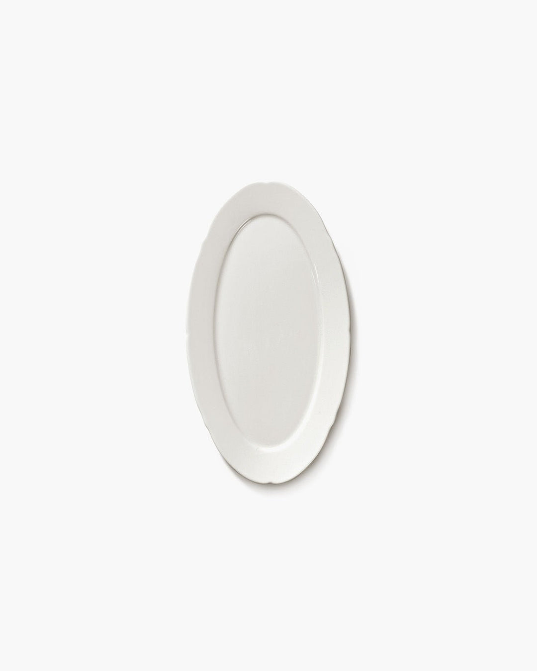 Serax - Sergio Herman - Ovaal Bord S Wit Silhouette - Set van 4