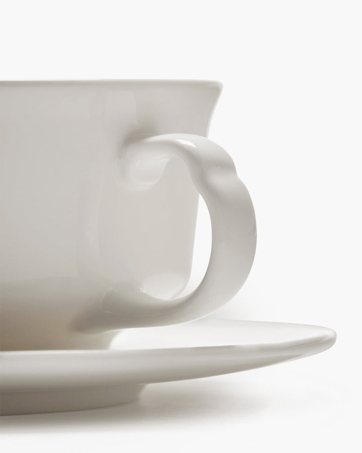 Serax - Sergio Herman - Koffiekopje Wit Silhouette - Set van 4