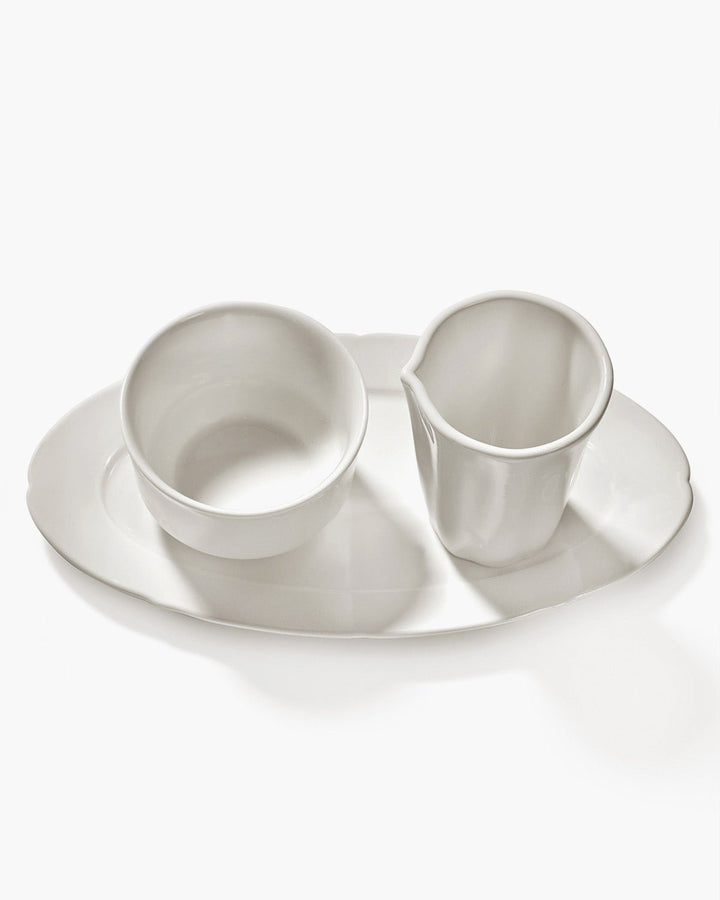Serax - Sergio Herman - Kom XS Wit Silhouette - Set van 4