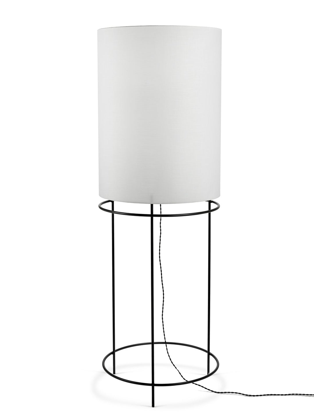 Serax - Bea Mombaers - Staande Lamp Cilinder 03 Zwart Wit