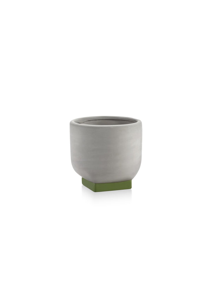 Serax - Kris Van Assche - Bloempot 02 Grijs/Groen