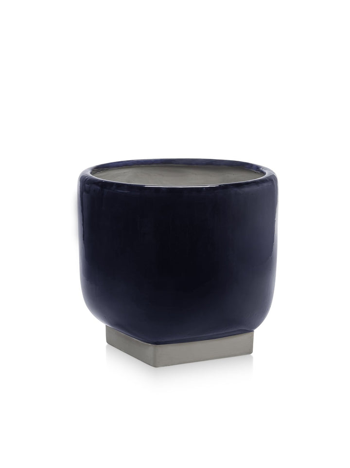 Serax - Kris Van Assche - Bloempot 05 Donkerblauw/Grijs