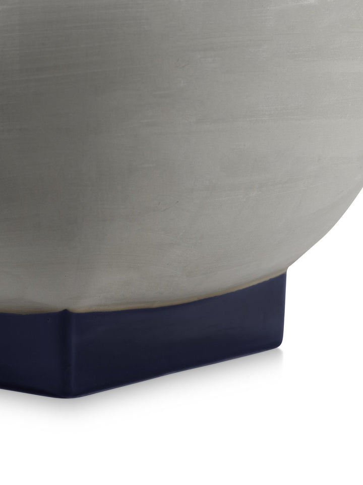 Serax - Kris Van Assche - Bloempot 07 Grijs/Donkerblauw