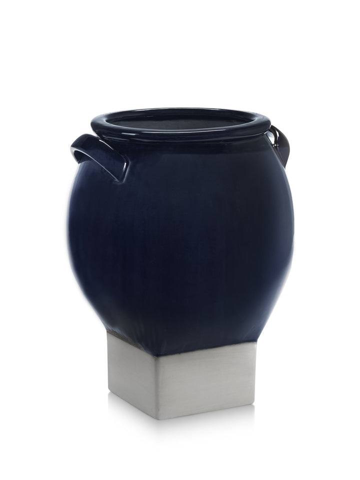 Serax - Kris Van Assche - Bloempot 08 Donkerblauw/Grijs