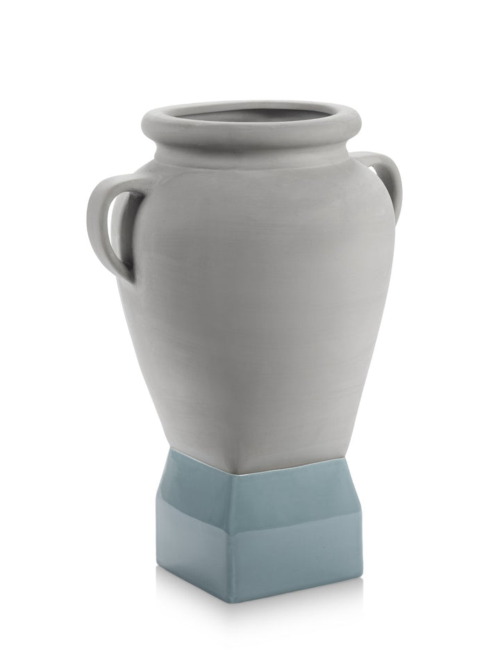 Serax - Kris Van Assche - Bloempot 09 Grijs/Turkoois