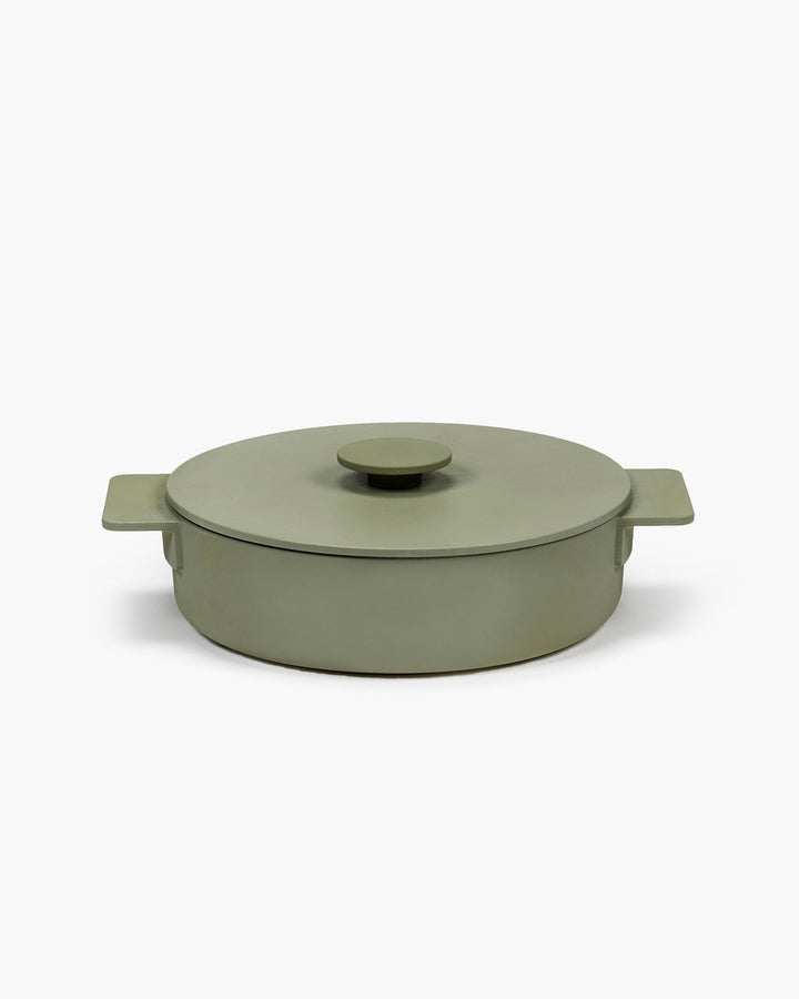 Serax - Sergio Herman - Pannen Stoofpan L Camouflagegroene Surface