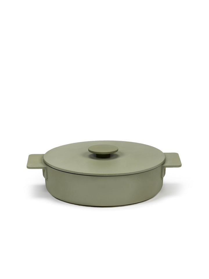 Serax - Sergio Herman - Pannen Stoofpan L Camouflagegroene Surface
