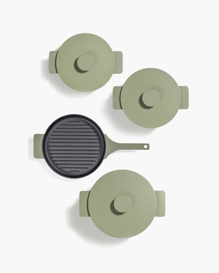 Serax - Sergio Herman - Pannen Grillpan Camouflagegroene Surface