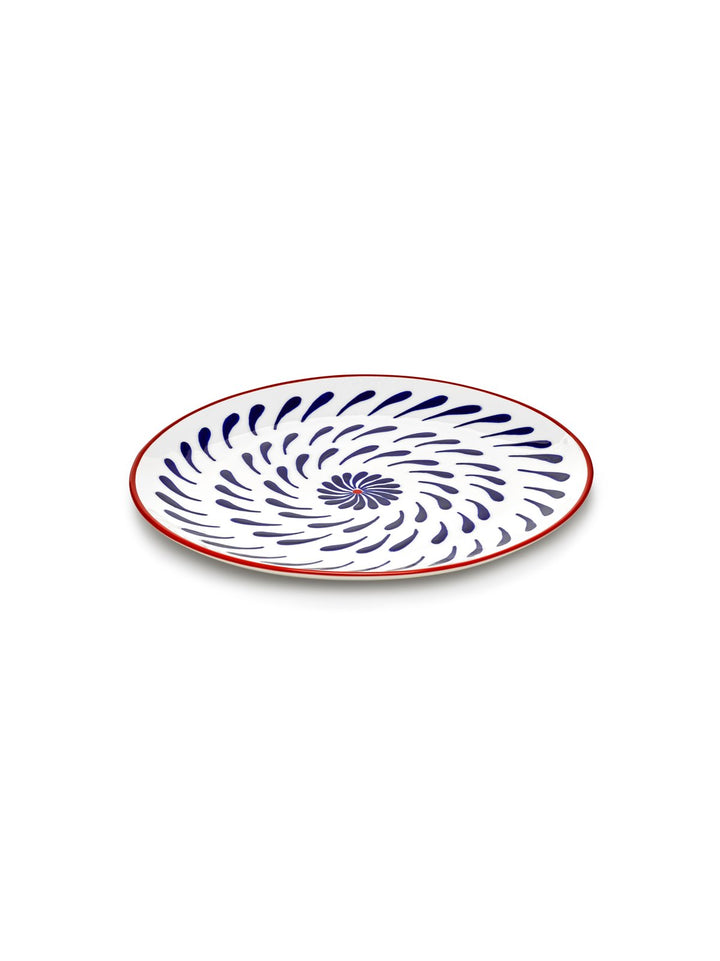 Serax - Waww La Table - Ontbijtbord Roodblauw Bazaar - Set van 4
